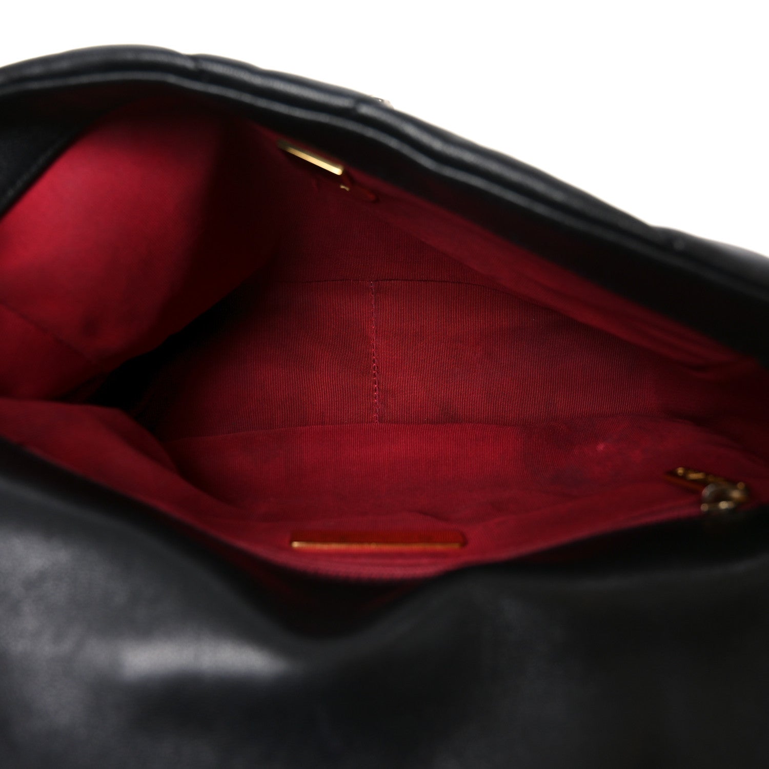 Lambskin Quilted Medium CHNL 19 Flap Black