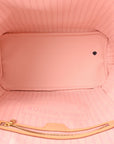 Damier Azur Neo Neverfull MM Rose Ballerine