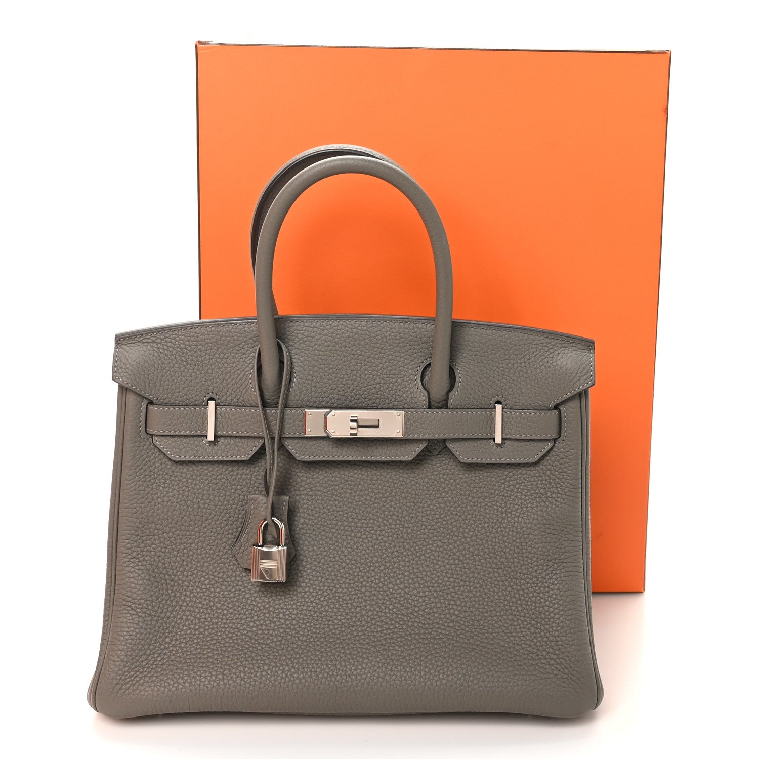 Togo Birkin 30 Gris Meyer