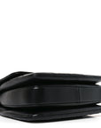 Lambskin Quilted Small Trendy CC Flap Dual Handle Bag Black