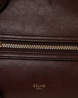 Supple Shiny Lambskin Medium New Luggage Brick