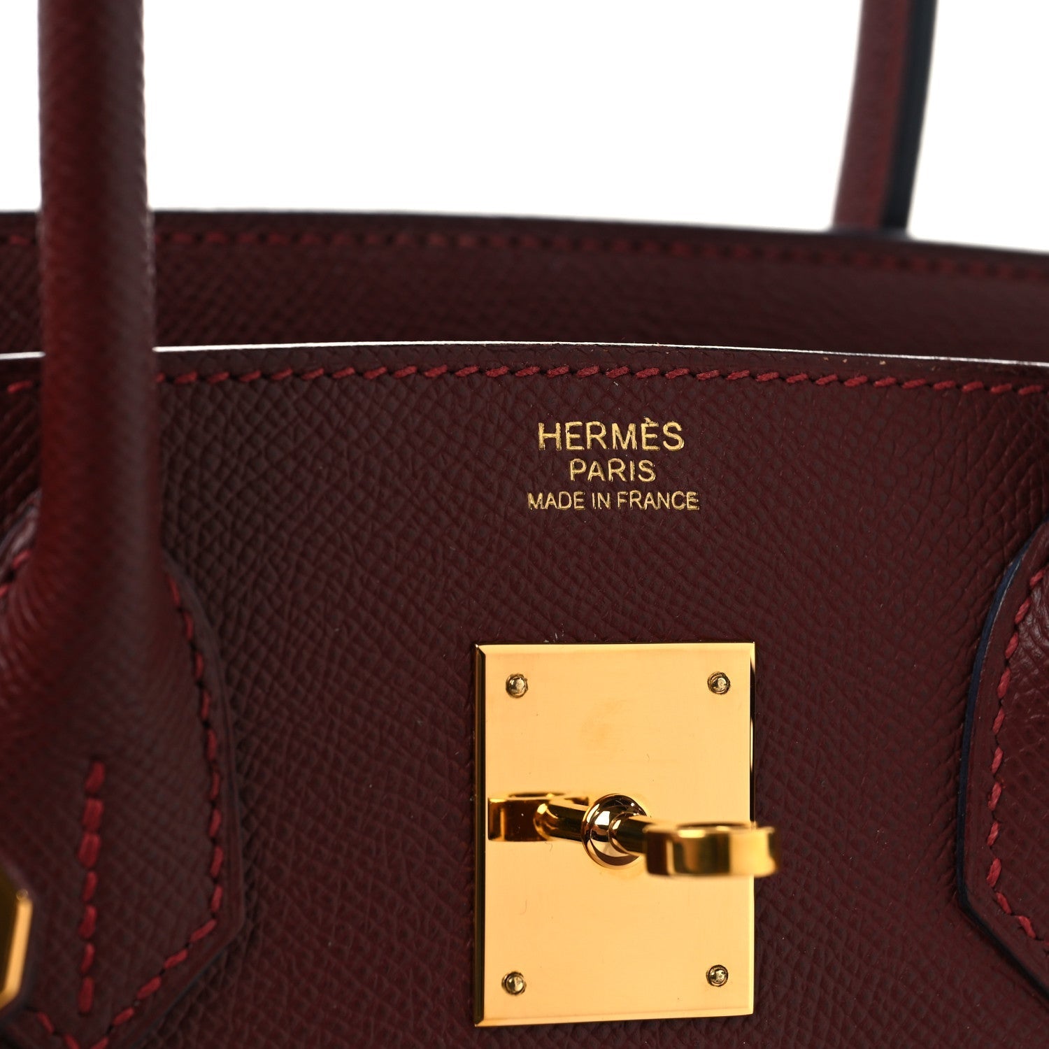 Epsom Birkin 30 Rouge H