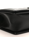 Caviar Quilted Medium Boy Flap Black