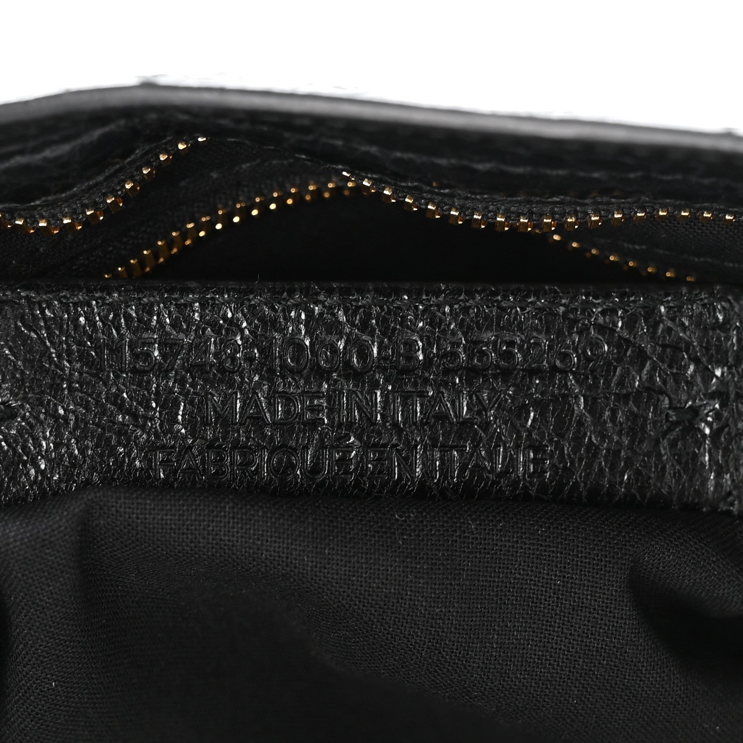 Agneau Classic Gold Hardware City Black