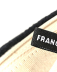 Wool Jumbo Chocolate Bar Mademoiselle Flap Black