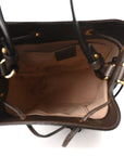 GG Supreme Monogram Web Small Ophidia Bucket Bag Brown