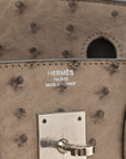 Ostrich Birkin 30 Mousse