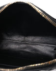 Nappa Intrecciato Concert Pouch Black