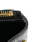 Saffiano Lux Extra Large Galleria Double Zip Tote Black