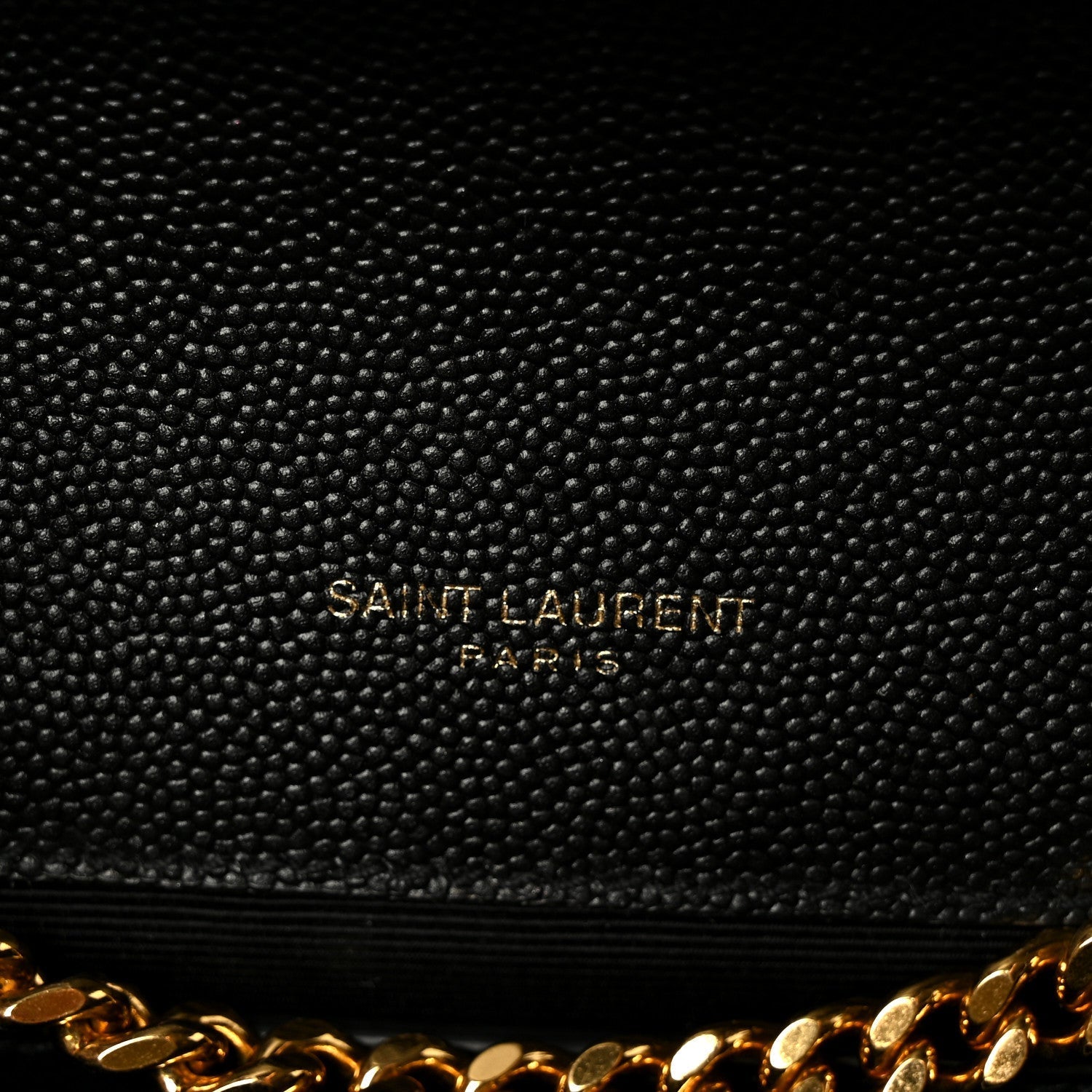 Grain De Poudre Small Monogram Kate Satchel Black