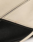 Calfskin Mini Puzzle Bag Soft White Rosemary