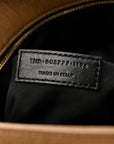 Grained Lambskin Monogram Large Niki Chain Satchel Dark Cork