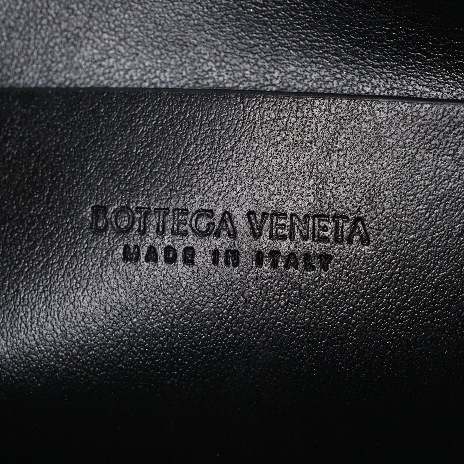 Nappa Intrecciato Concert Pouch Black