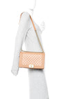 Lambskin Quilted New Medium Boy Flap Dark Beige