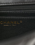 Aged Calfskin Chevron Quilted 2.55 Reissue Mini Flap Black
