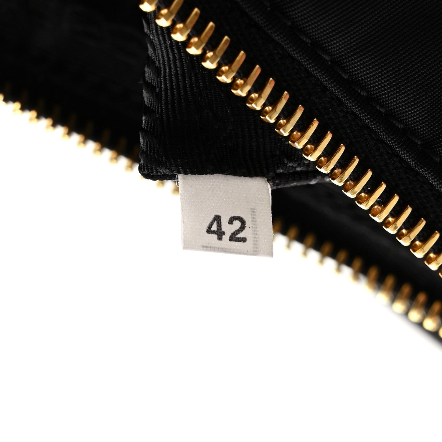 Re-Nylon Saffiano Pouch Black