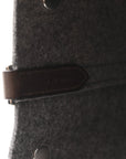 Felt Sac De Pansage Groom Bag Acier