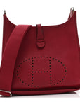 Taurillon Clemence EVELYNE III PM Rouge Grenat