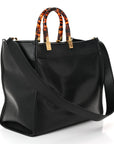 Vitello King Plexiglass Medium FNDI Sunshine Shopper Black
