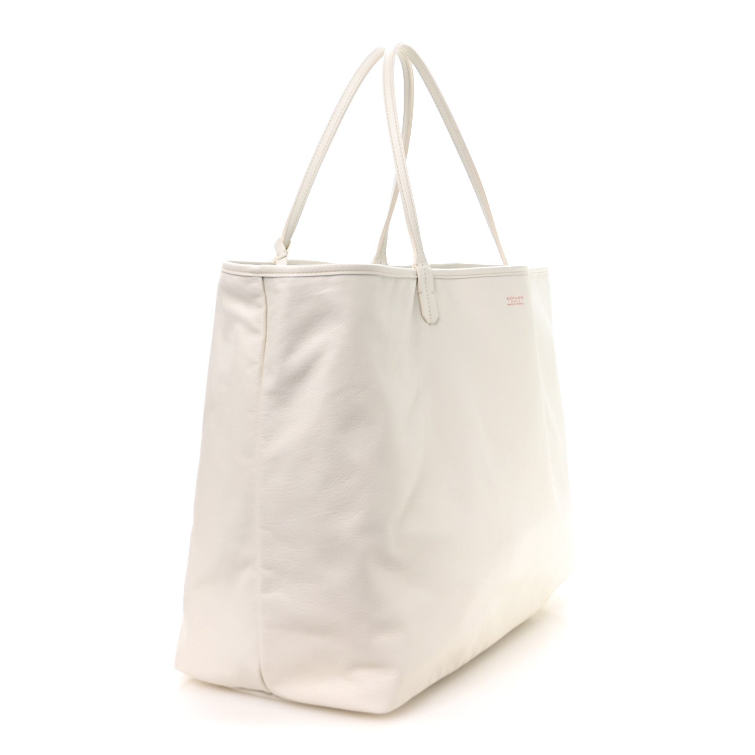 X PEANUTS Goyardine Reversible Anjou GM White