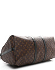 Monogram Macassar Keepall Bandouliere 55