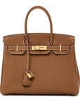 Togo Birkin 30 Gold