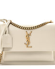 Calfskin Medium Monogram Sunset Crema Soft
