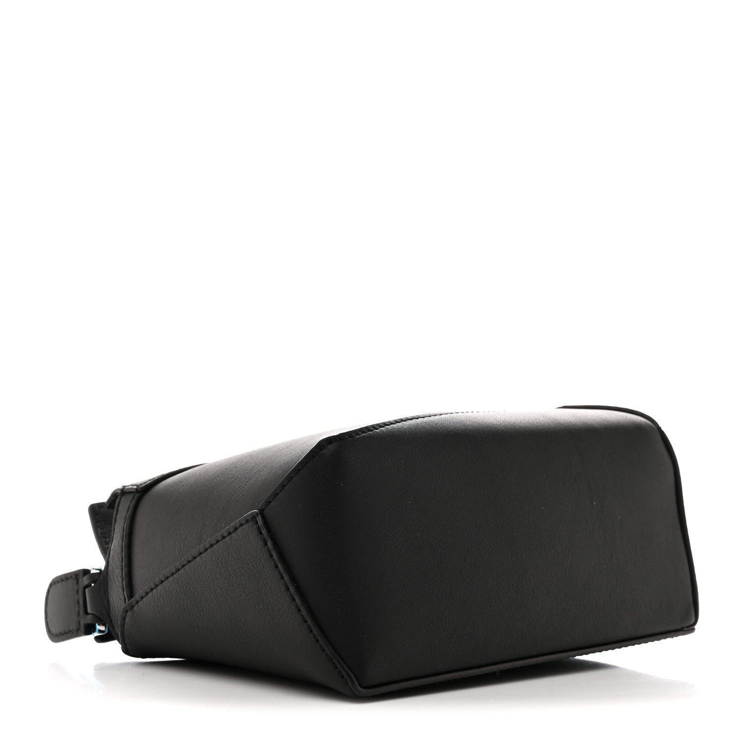 Calfskin Mini Puzzle Edge Bag Black