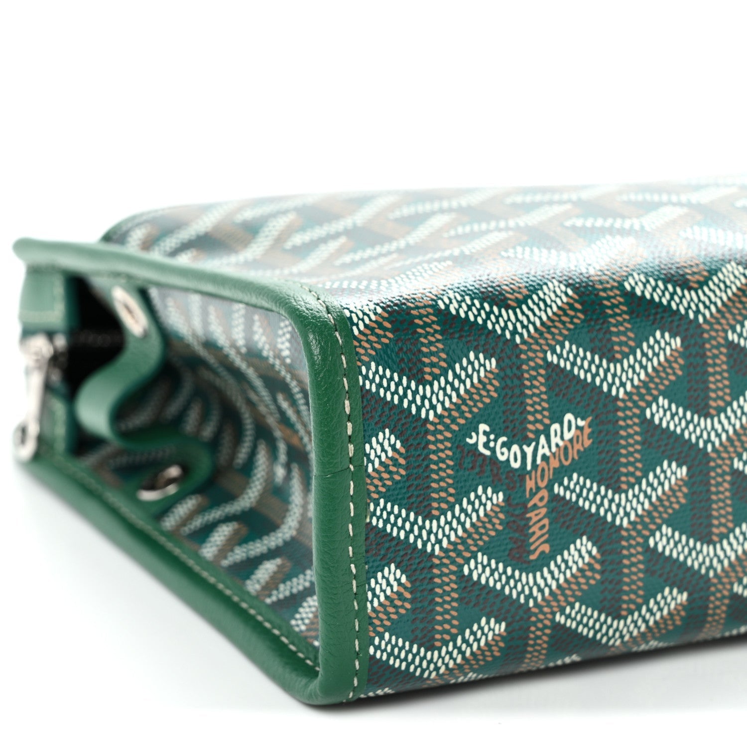 Goyardine Jouvence Toiletry Pouch MM Green