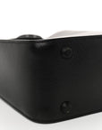 Calfskin Logo XS Tool 2.0 North-South Tote Black