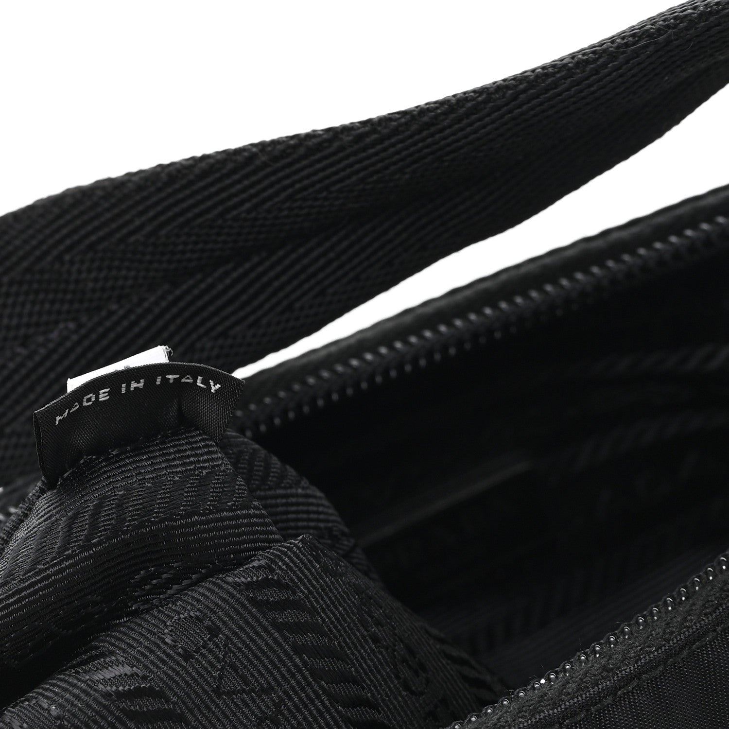 Tessuto Nylon Mini Re-Edition 2000 Bag Black