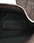 Metallic Agneau Arena Le Cagole Shoulder Bag XS Dark Bronze