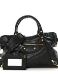 Agneau Giant 12 Gold Hardware City Black