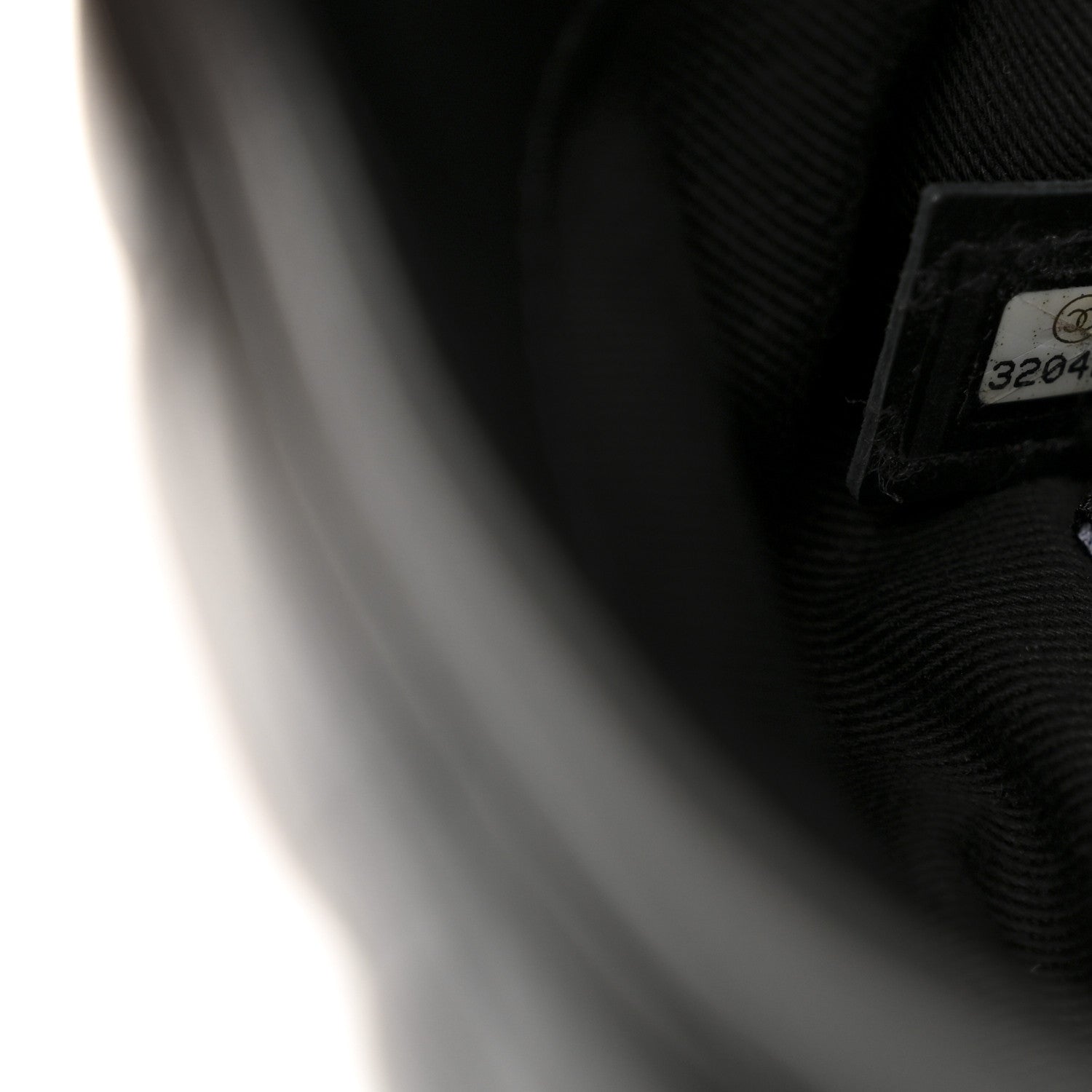 Calfskin Quilted CC Uniform Flap Belt Bag Black