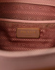 Saffiano Medium Galleria Double Zip Tote Orchidea