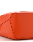 Satin Calfskin Small Puzzle Bag Orange