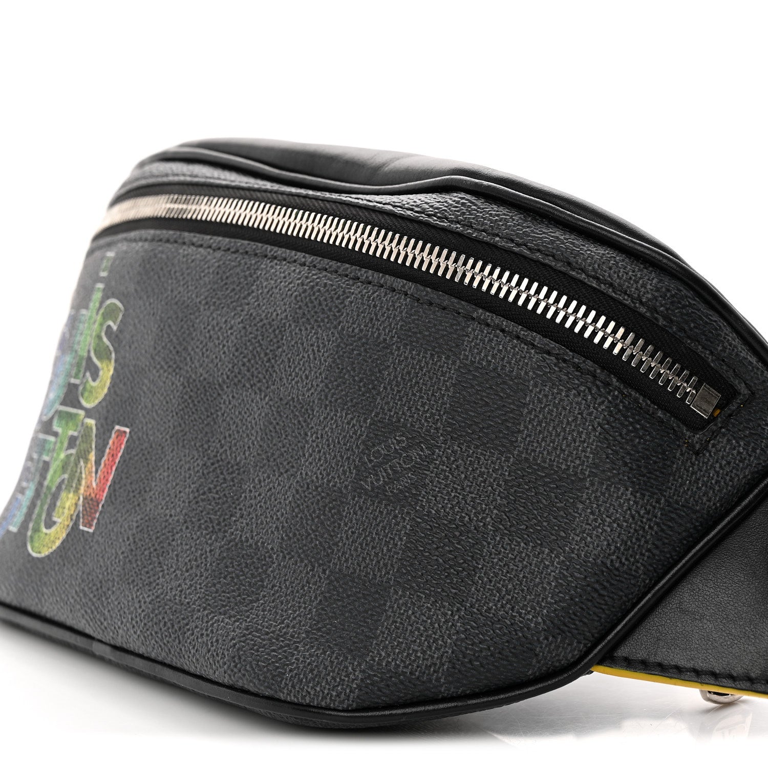 Damier Graphite Bumbag Yellow