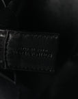 Lambskin Maxi Intrecciato Small Cassette Camera Bag Black