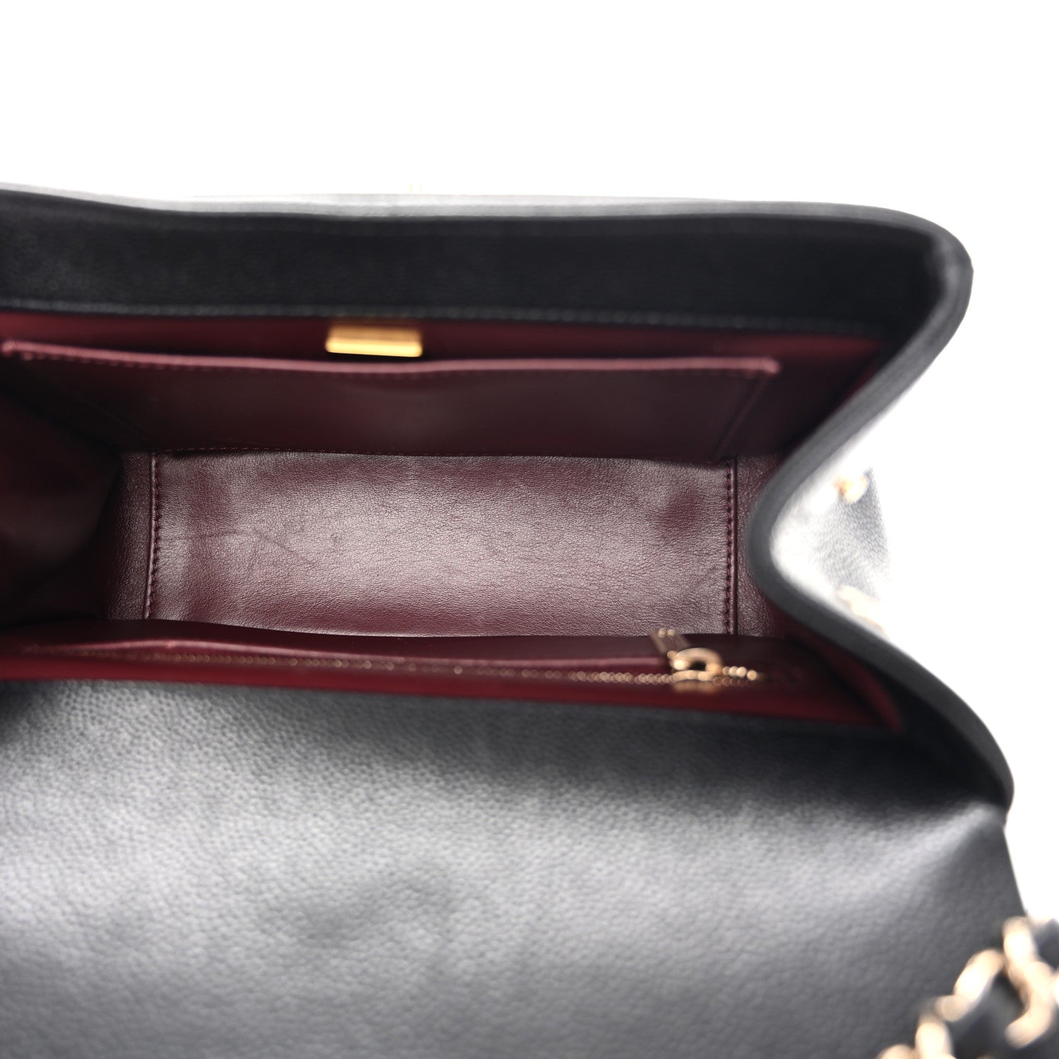Caviar Quilted Medium Business Affinity Flap Black