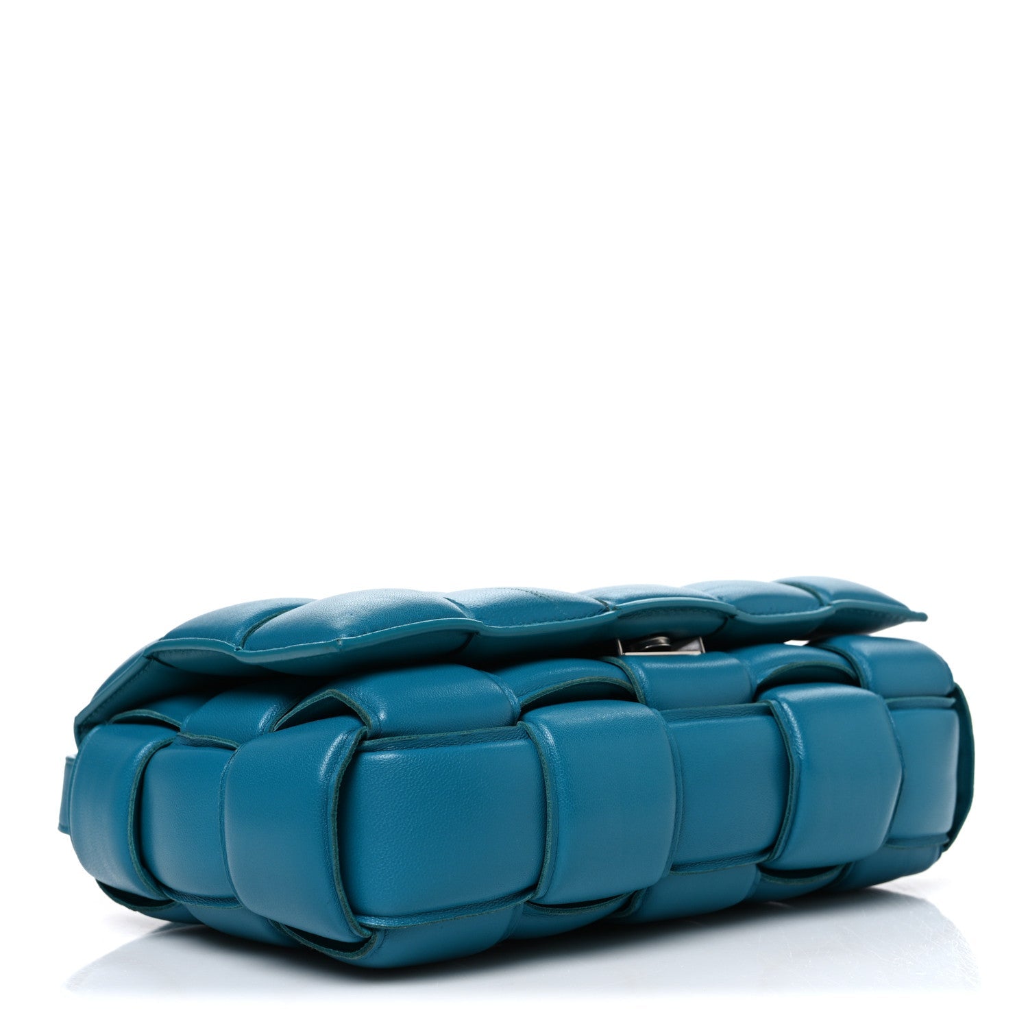 Nappa Maxi Intreccio Padded Cassette Crossbody Bag Blaster