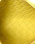 Nappa Intrecciato Small Loop Camera Bag Yellow