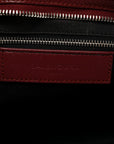 Chevre Silver Metallic Edge Hardware City Cassis