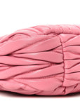 Nappa Matelasse Small Wander Hobo Pink