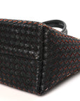 Nappa Intrecciato PVC Medium Cabat Black