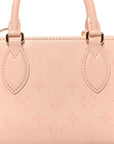 Calfskin OnTheGo East West Pearl Pink