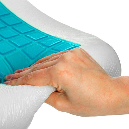 Vaccaro Cooling Gel Memory Foam Pillow - Ergonomic Support - Pack of 1