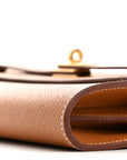 Epsom Kelly Wallet To Go Gold