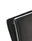 Dollar Calfskin Mini GG Marmont Chain Wallet Black