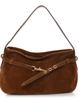 Camoscio Large Aventure Shoulder Bag Rovere