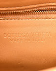 Nappa Maxi Intreccio Padded Cassette Crossbody Bag Caramel